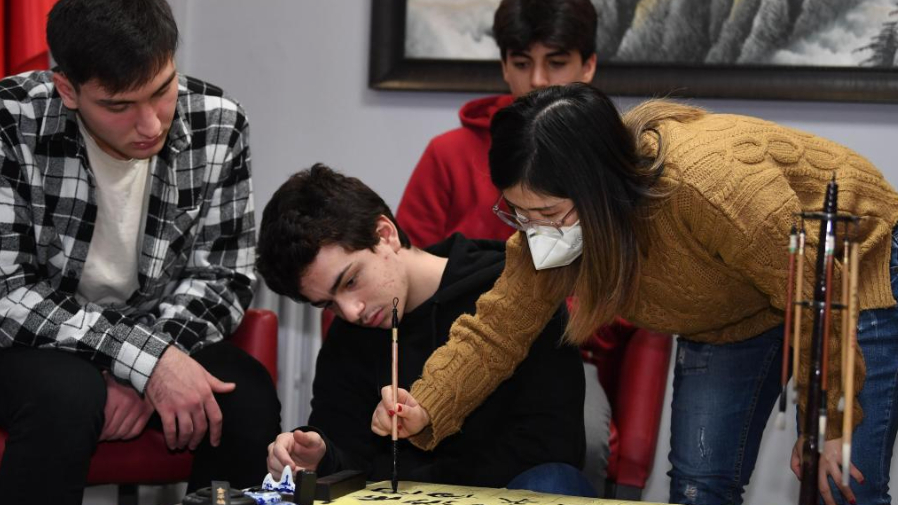 在土耳其高校感受“中文熱”