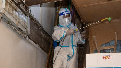 上海：小區進(jìn)行徹底消殺