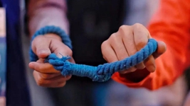 一根細繩，引出視障者奔跑的路