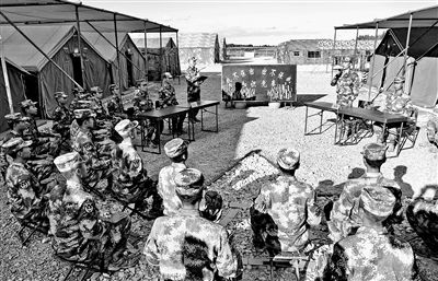 野外駐訓，為涉密信息加把“鎖”