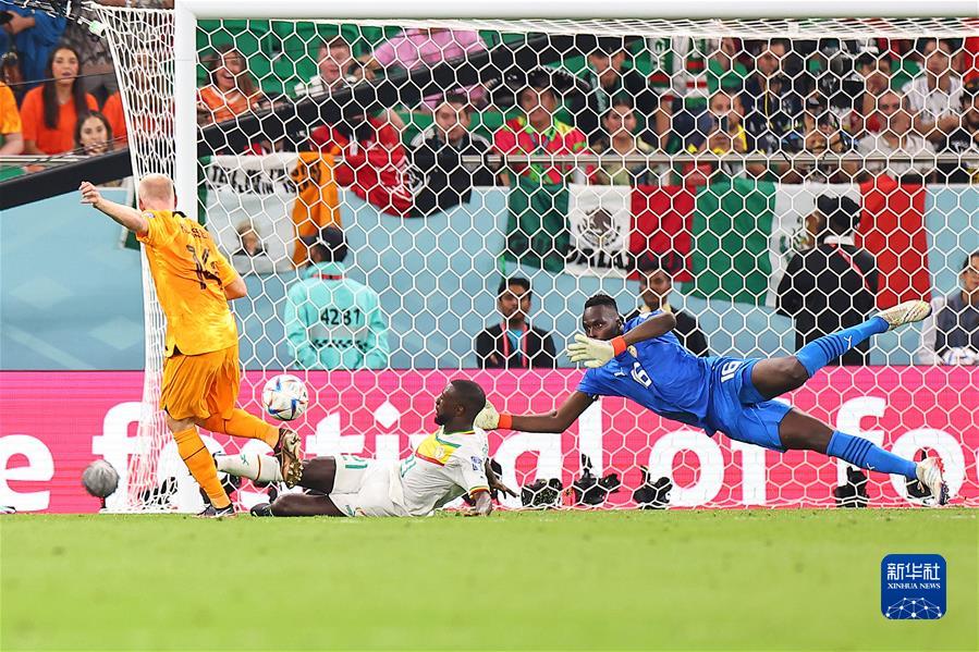 (卡塔爾世界杯)足球——A組:荷蘭戰勝塞內加爾