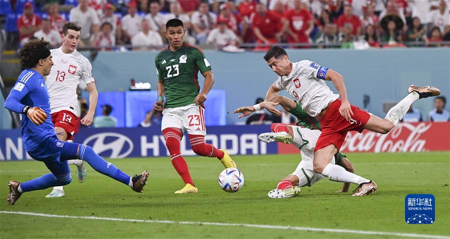 (卡塔爾世界杯)足球——C組:墨西哥戰平波蘭
