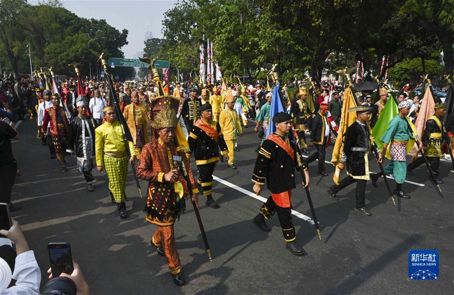 (國際)(7)印度尼西亞舉行活動(dòng)慶祝獨立78周年