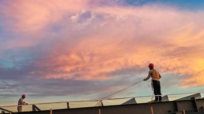 湖南藍山:錯峰施工保進(jìn)度