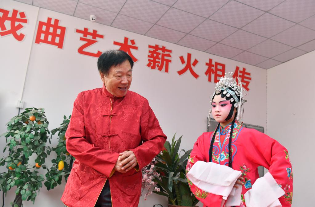 河北青縣:非遺“哈哈腔”暑期傳承忙