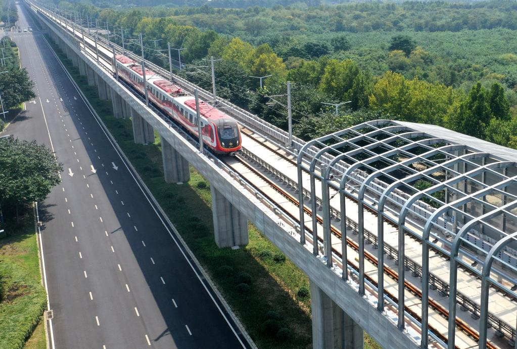 鄭許市域鐵路開(kāi)始空載試運行