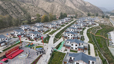 甘肅天祝:116戶(hù)群眾避險搬遷住新房