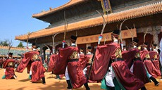 新華全媒+丨祭孔大典在山東曲阜舉行 紀念孔子誕辰2573年