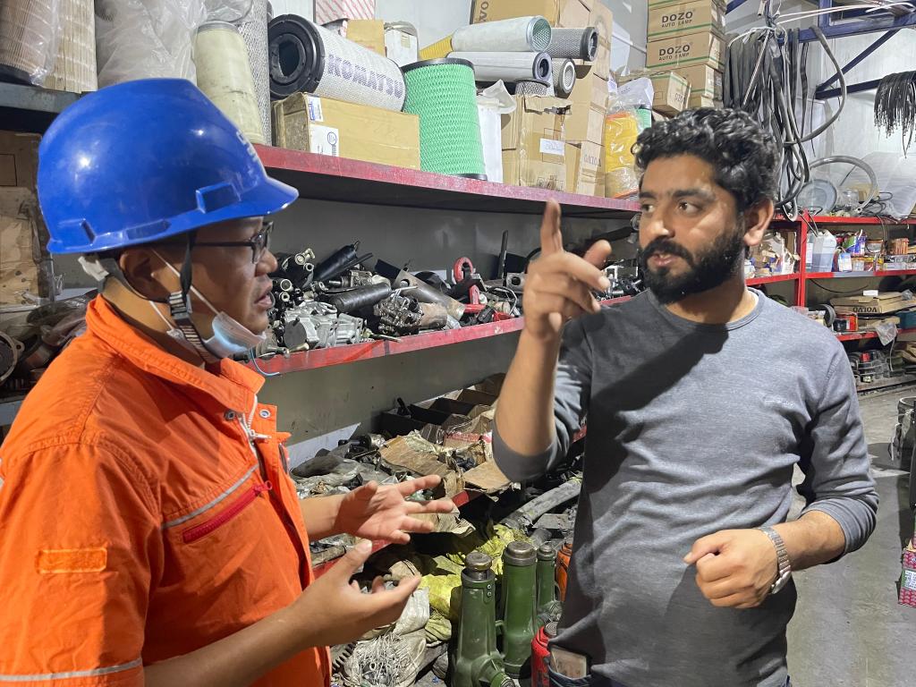 通訊：把對祖國的祝?；癁楣ぷ鲃?dòng)力——記堅守在巴基斯坦蘇吉吉納里水電站工地的中國建設者