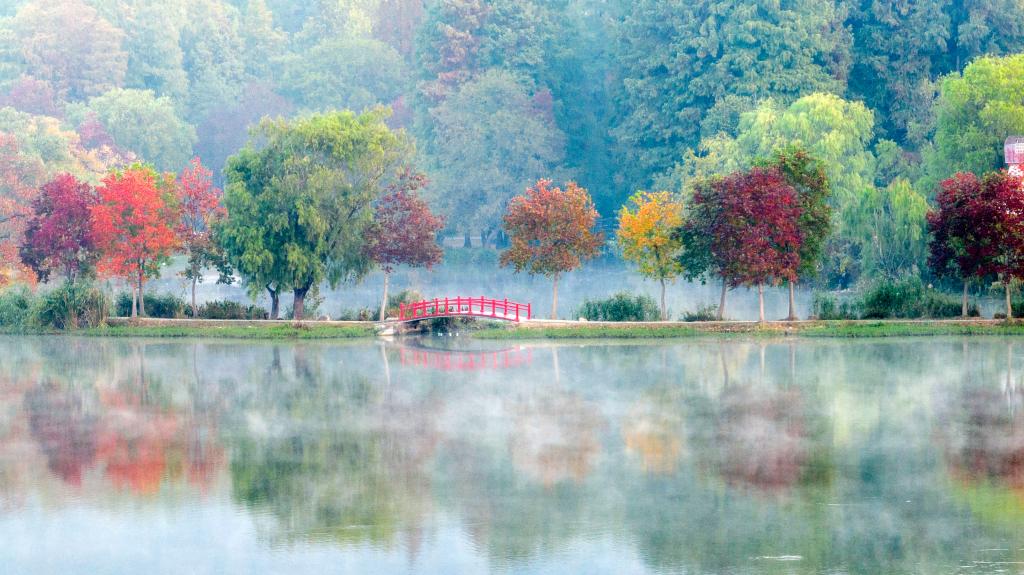 詩(shī)意中國——秋色連波，波上寒煙翠