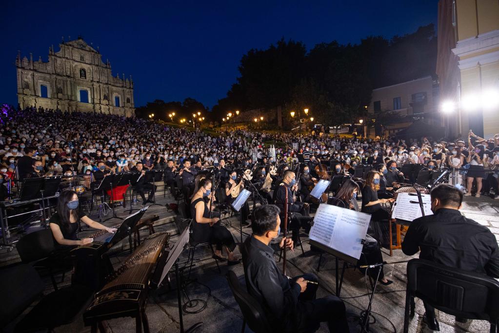 澳門(mén):大三巴前樂(lè )韻悠揚