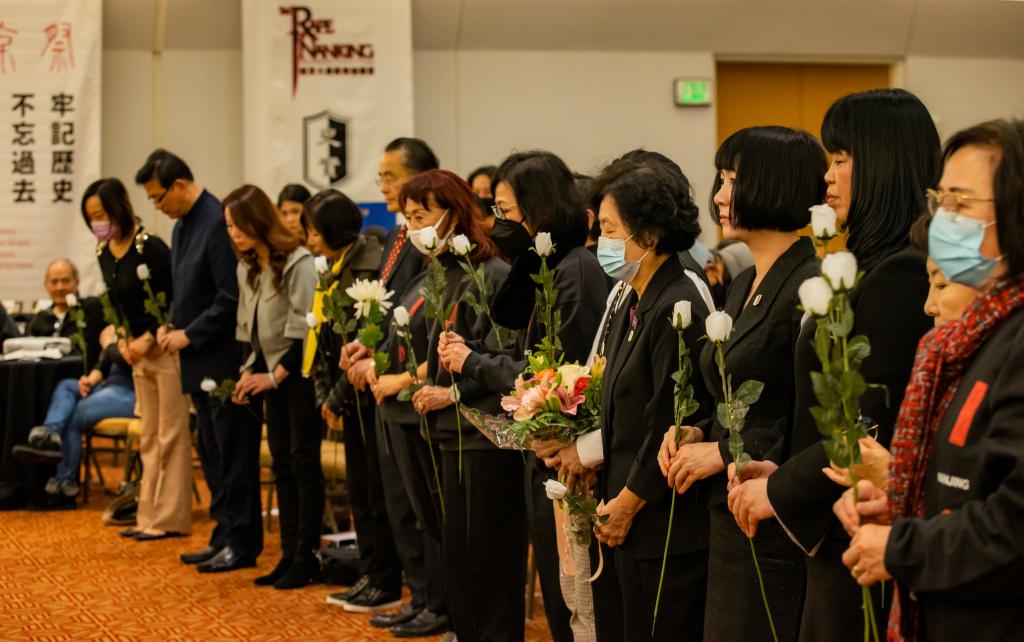 美國舊金山舉行“南京祭”活動(dòng)紀念南京大屠殺85周年