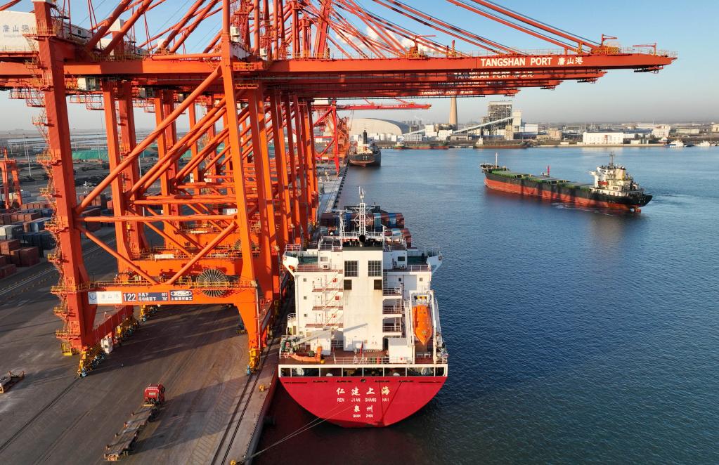 河北唐山港2022年貨物吞吐量同比增長(cháng)6.43％