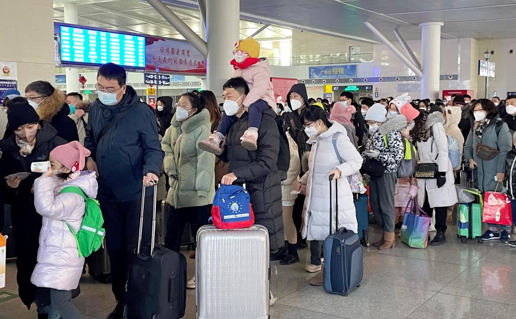 鐵路客運迎來(lái)返程高峰