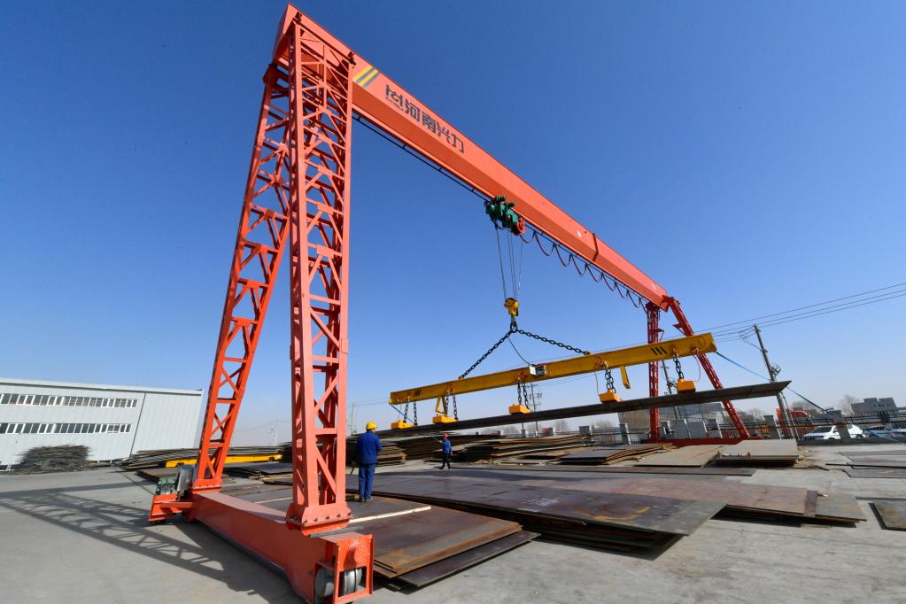 甘肅張掖:企業(yè)節后開(kāi)足馬力抓生產(chǎn)