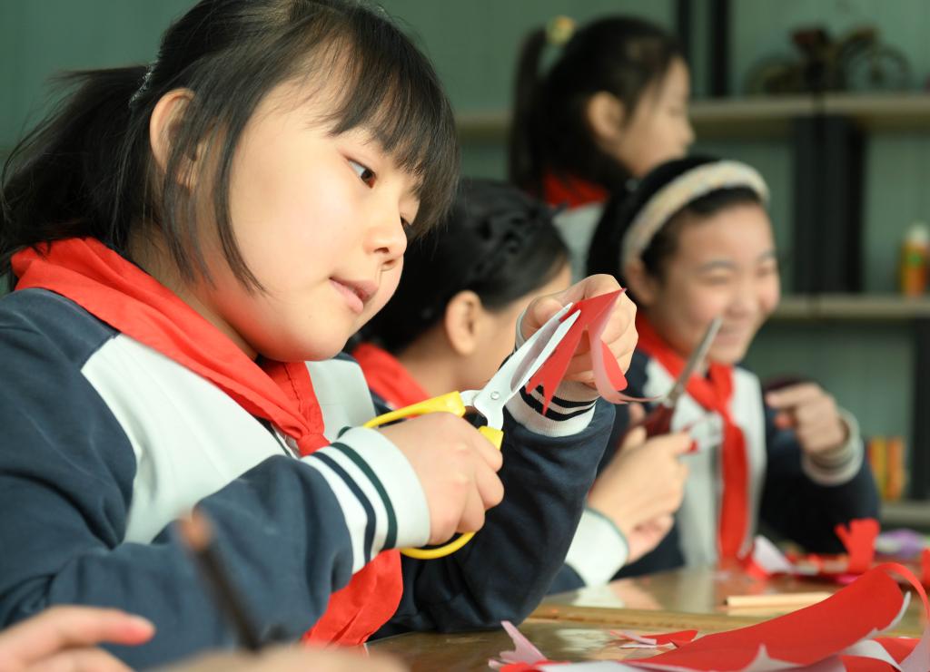 河北石家莊:非遺文化進(jìn)校園