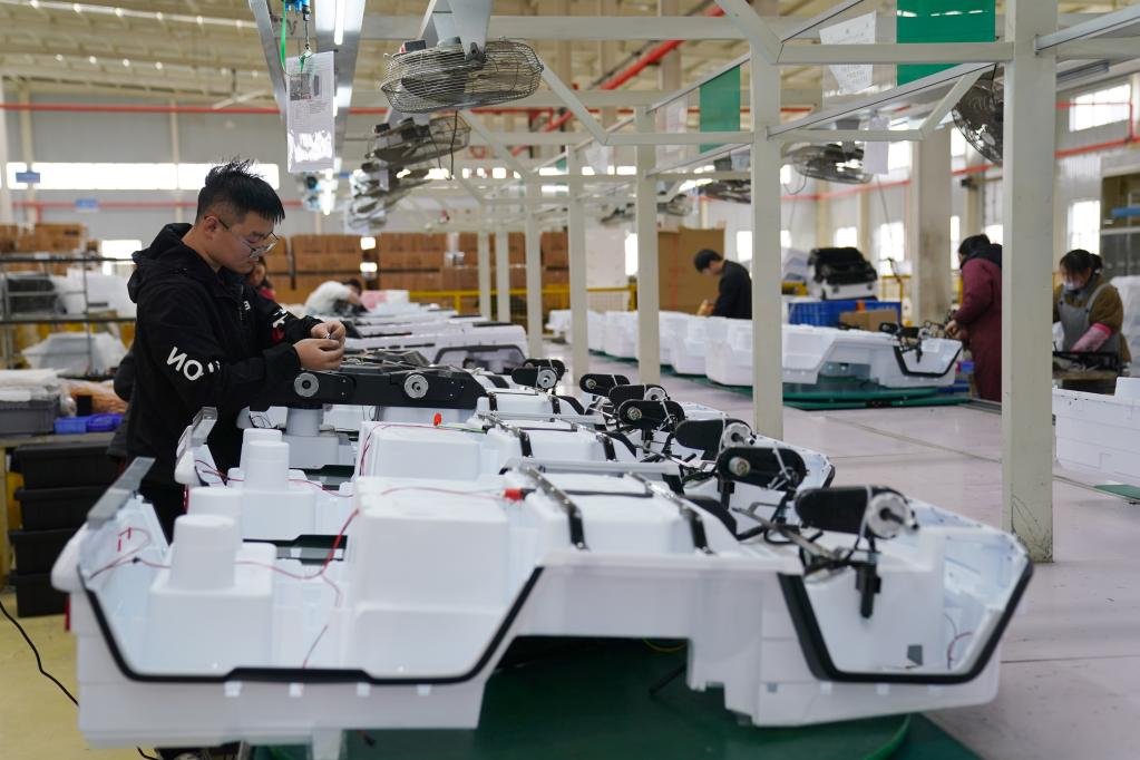 河北邢臺:外貿企業(yè)趕制訂單忙