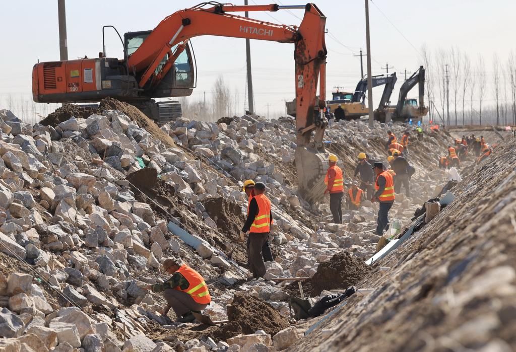 河北豐南:高標準農田建設忙