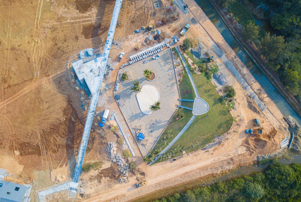 新華全媒+丨海南儋州:新建濕地公園 加快水系連通及水美鄉村建設