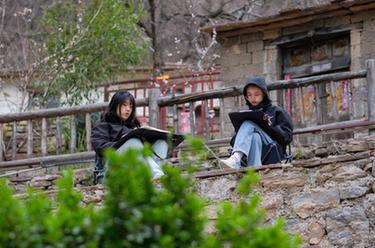 河南林州:“畫(huà)家村”描繪鄉村振興新畫(huà)卷