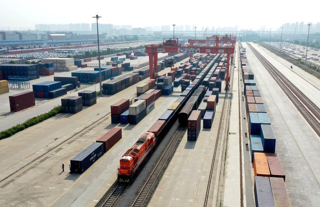 中亞班列(鄭州)開(kāi)行五周年
