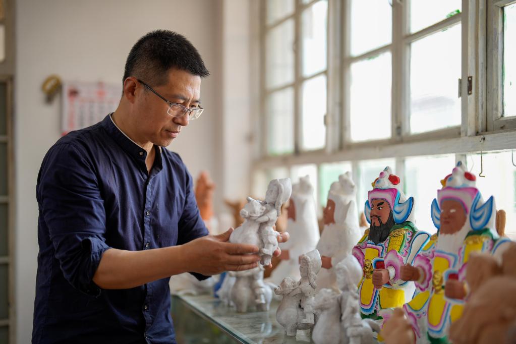 河北玉田:泥塑老手藝 煥發(fā)新生機