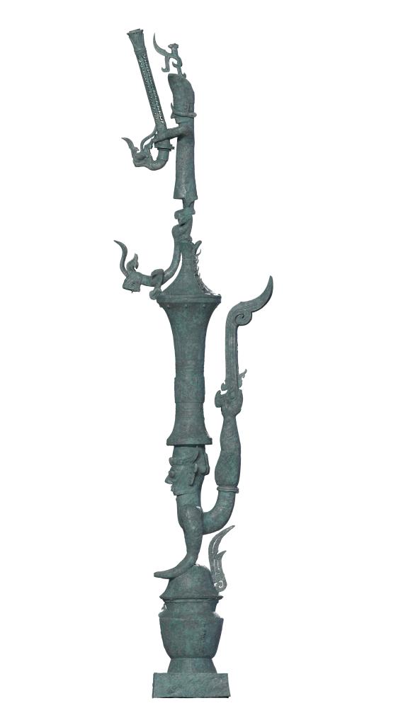 三星堆兩件大型青銅器近日實(shí)現“數字化”復原