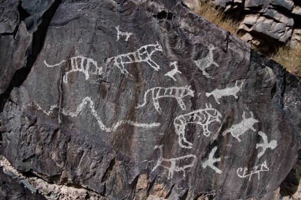 甘肅為72處巖畫(huà)文物構建數字影像數據庫