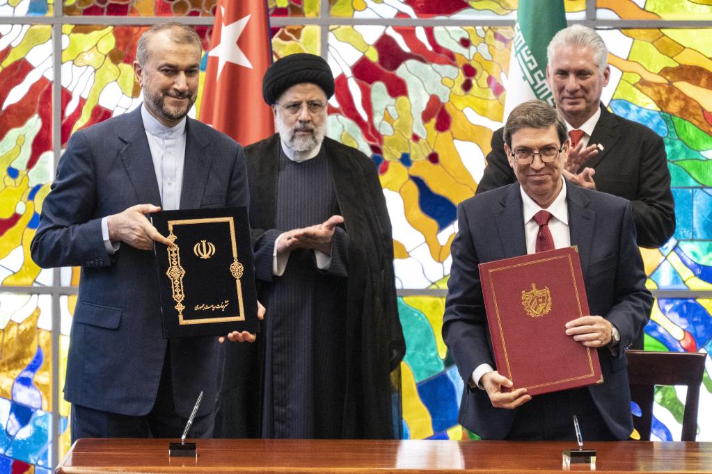 古巴和伊朗重申繼續加強友好合作及高層政治對話(huà)