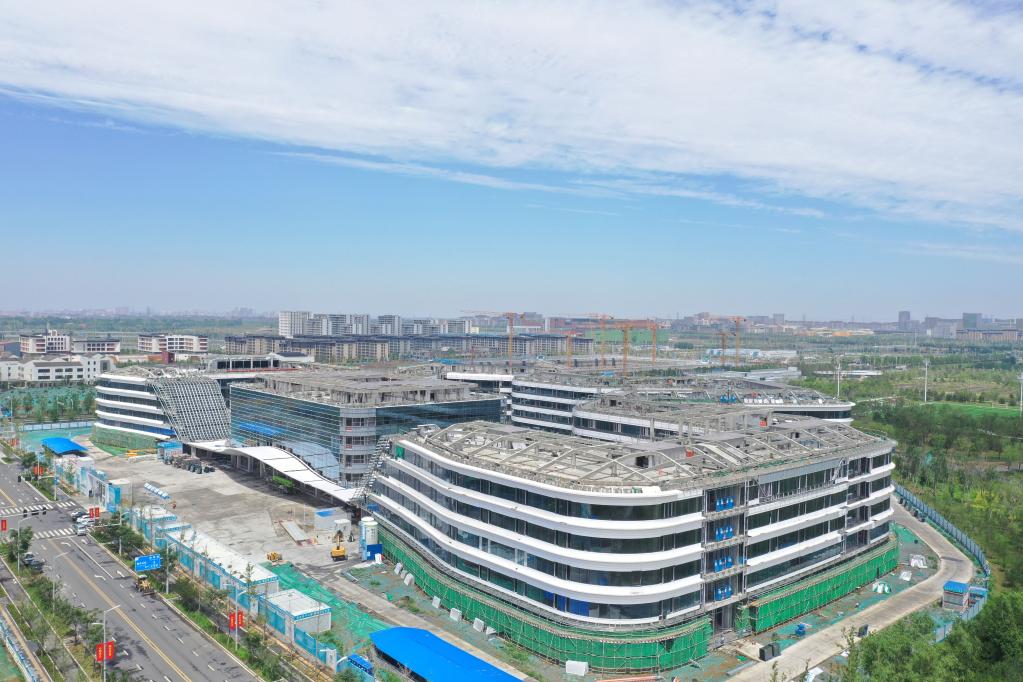 新華全媒+｜天空之眼瞰祖國——雄安新區啟動(dòng)區標志性工程巡禮