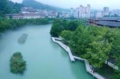 湖北宣恩:灘涂建公園 共享生態(tài)美