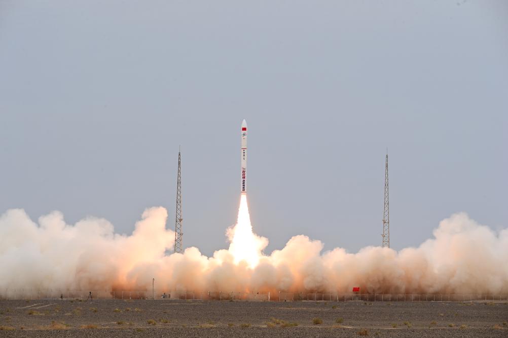 新華全媒+丨一箭七星！谷神星一號遙七運載火箭發(fā)射成功