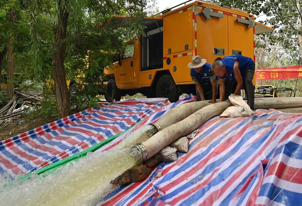 天津市西青區：強排退水為恢復農業(yè)生產(chǎn)創(chuàng  )造條件