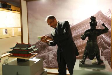 太原天龍山石窟數字復原國際巡展走進(jìn)埃及