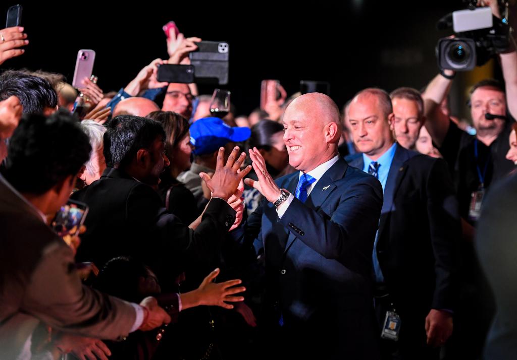 新西蘭在野黨國家黨在議會(huì )選舉中獲勝