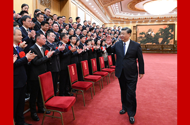 習近平會(huì )見(jiàn)全國“楓橋式工作法”入選單位代表