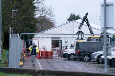 英國修建“南丁格爾”臨時(shí)醫院