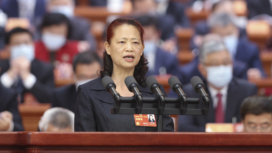 田紅旗委員代表民革中央作大會(huì )發(fā)言