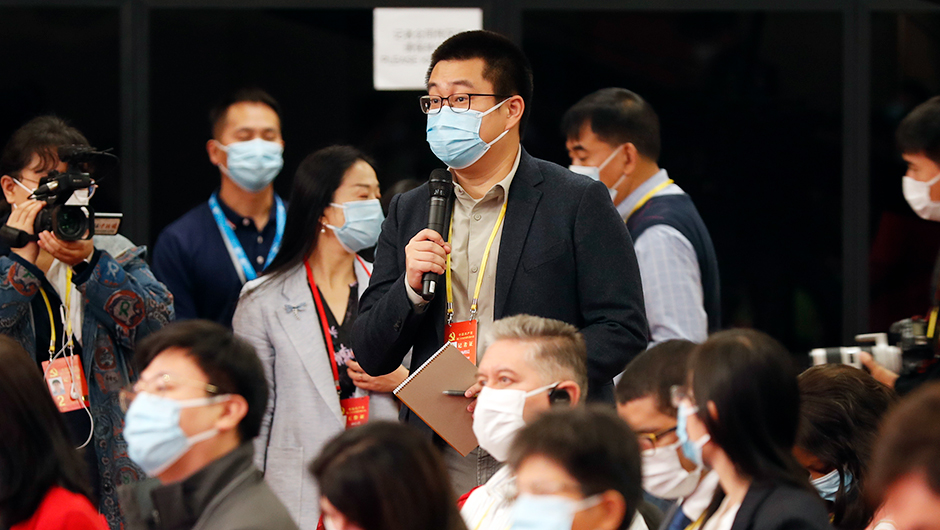 中新社、中新網(wǎng)記者提問(wèn)