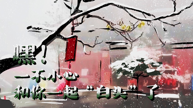 嘿！一不小心和你一起“白頭”了