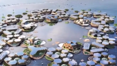 防患！海平面上升 韓國推進(jìn)建設海上城市