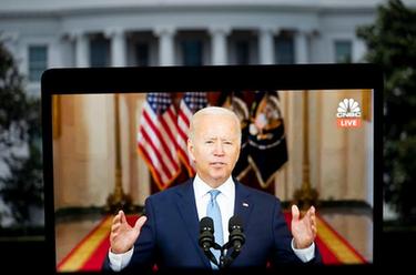 拜登：阿富汗戰爭結束 反恐行動(dòng)繼續